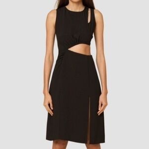 NWT AMYLYNN Black Pelicano Cut Out Dress Size S